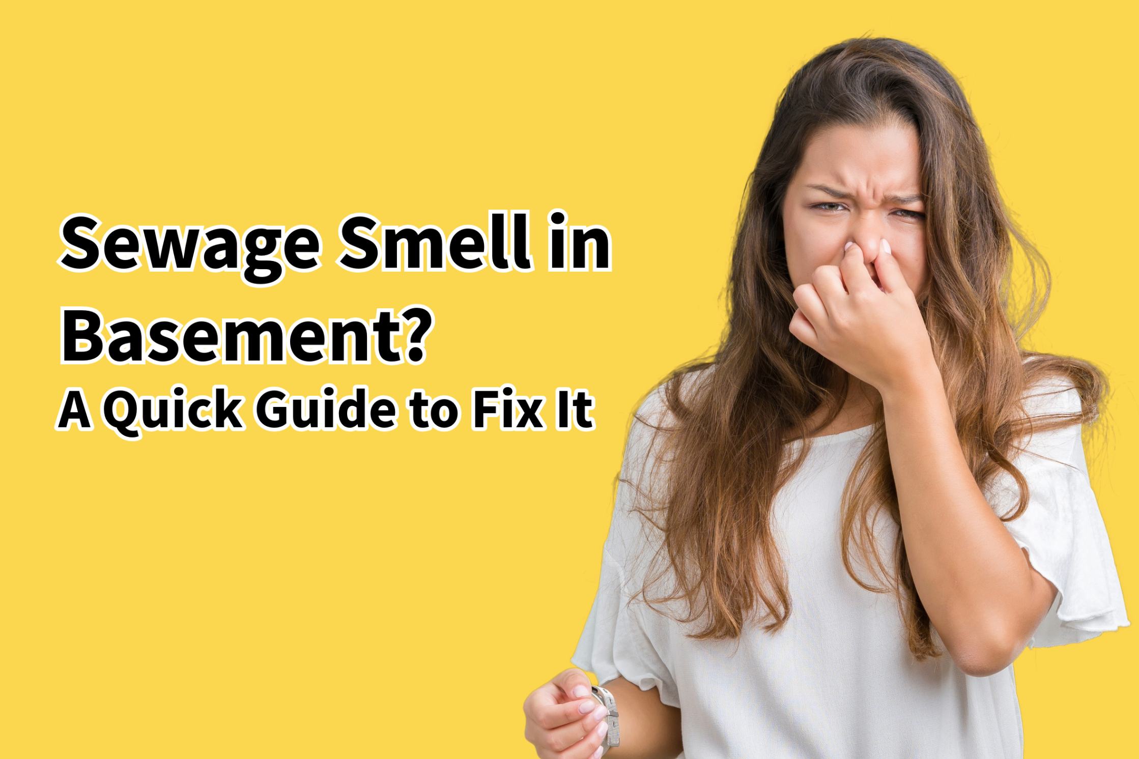 Centerville, Ohio plumbing blog on how to address sewage smells in your basement.